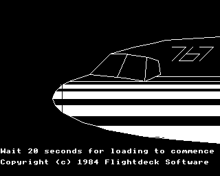 767 advanced flight simulator
