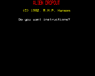 Alien dropout B