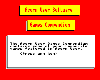 acorn user games compendium