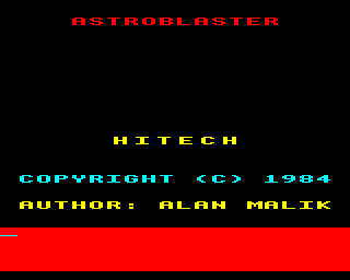 astro blaster hitech B
