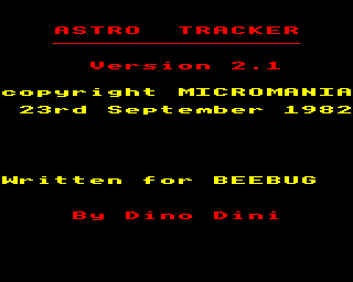 astro tracker beebug B