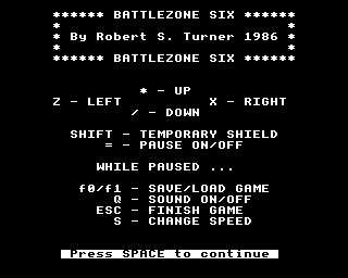 Battlezone six