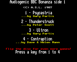 bbcbonanza audiogenic B