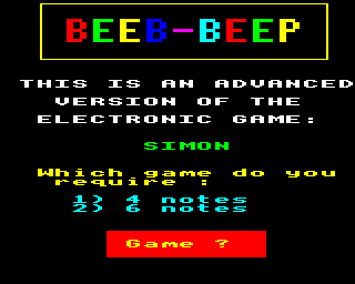 beeb beep B