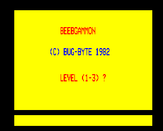 beebgammon bug byte B