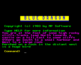 blue dragon B