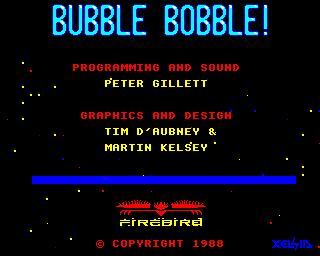 bubble bobble firebird B