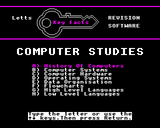 Computer Studies