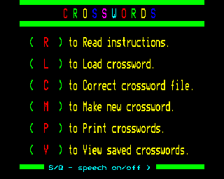 crosswords B