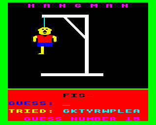 Electron Hangman