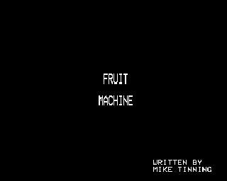 Fruit Machine ComputerConcepts- B
