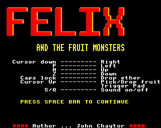 felix and the fruit monsters