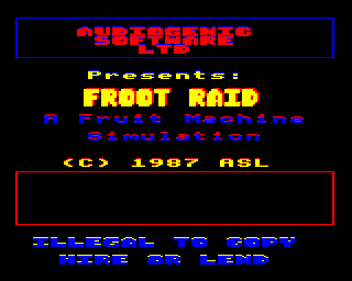 froot raid