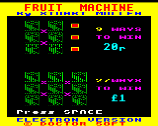 fruit machine doctorsoft