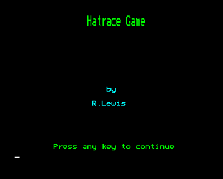 hatrace game