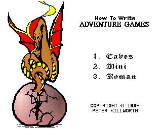 how to write adventure games