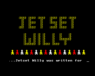 jet set willy B