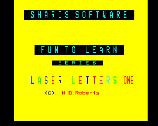 laser letters