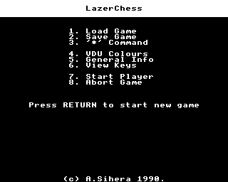 lazer chess B