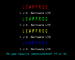 leap frog B