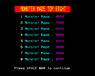 monster maze