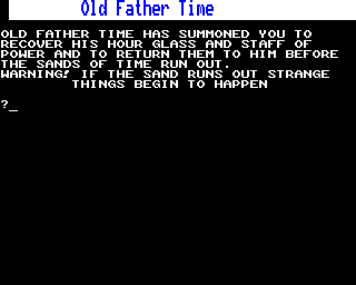old father time B