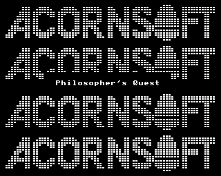 Philosophers Quest acornsoft