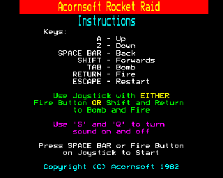rocket raid B