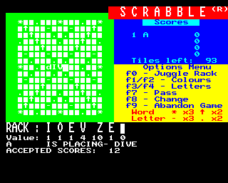 Scrabble B