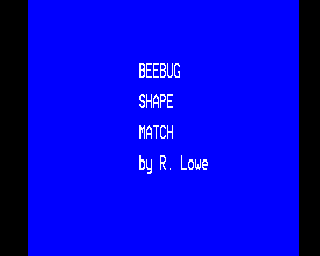 shapematch beebug B