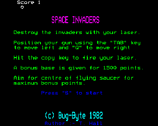 space invaders B