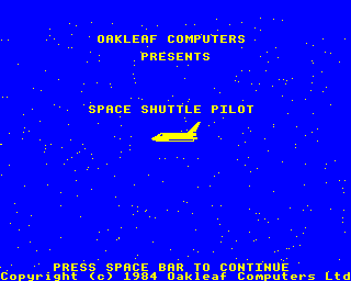space shuttle pilot B