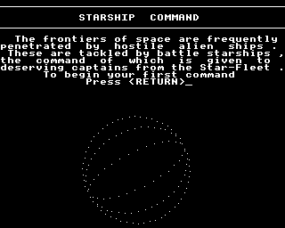starship command B
