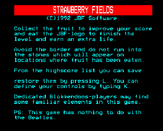 strawberry fields jbf B