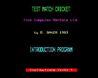 Test match B