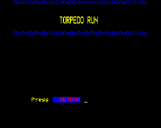 torpedo run