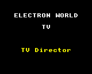 tv director