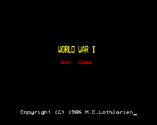 world war i B