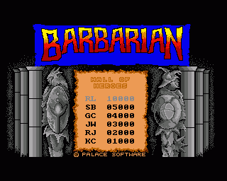 Barbarian - The Ultimate Warrior 