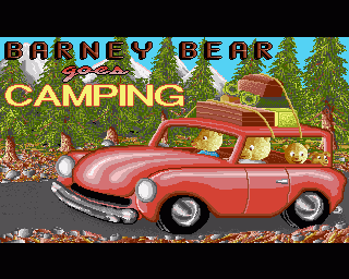 Barney Bear Goes Camping