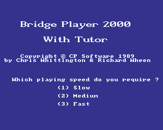 Bridge Player000 with Tutor