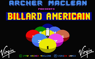 Archer Macleans Billard Amercain