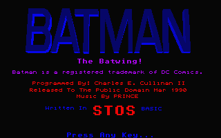 Batman The Batwing