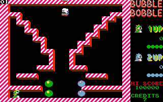 Bubble Bobble Extended Screens