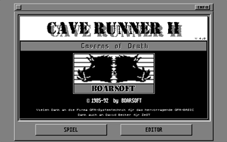 Cave Runner II Caverns of Death