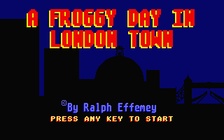Froggy Day In London Town A
