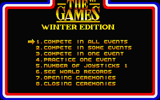 Games The Winter Edition