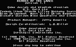 Heroes Of The Lance
