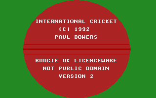 International Cricket II