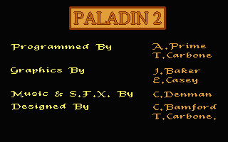 Paladin Campaign Disk